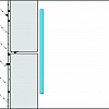 Полоса Нержавеющая сталь Juliano Tile Trim SP117-1B-50W (3000мм) Silver матовая#2