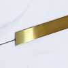 Полоса Нержавеющая сталь Juliano Tile Trim SP117-2B-15W (3000мм) Gold матовая#1