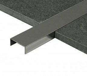 Профиль Juliano Tile Trim SUP25-1S-10H Silver полированный (2700мм)
