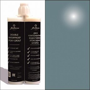 Затирка эпоксидная  двухкомпонентная Light blue 015 глянцевая 400мл